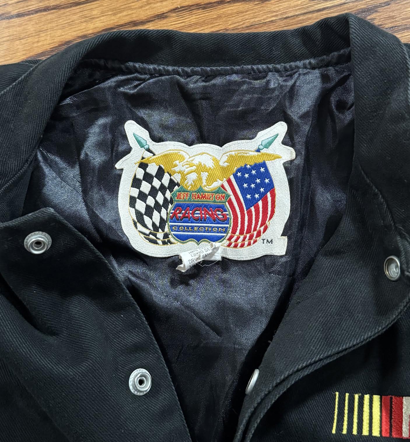Vintage Jeff Hamilton NASCAR Jacket (Size M) — RootsBK